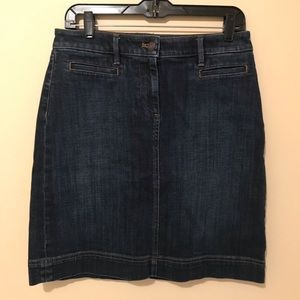 Talbots Denim Skirt